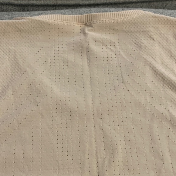 Athleta Medium Cream / Light peach Sleeveless Knit Top workout athletic wear - Picture 7 of 7